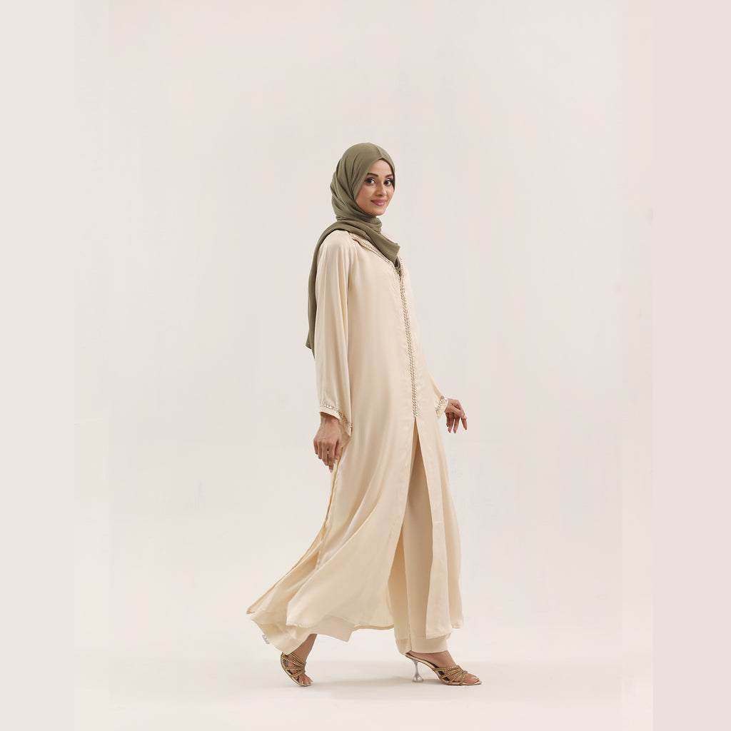 Light Beige Embellished
