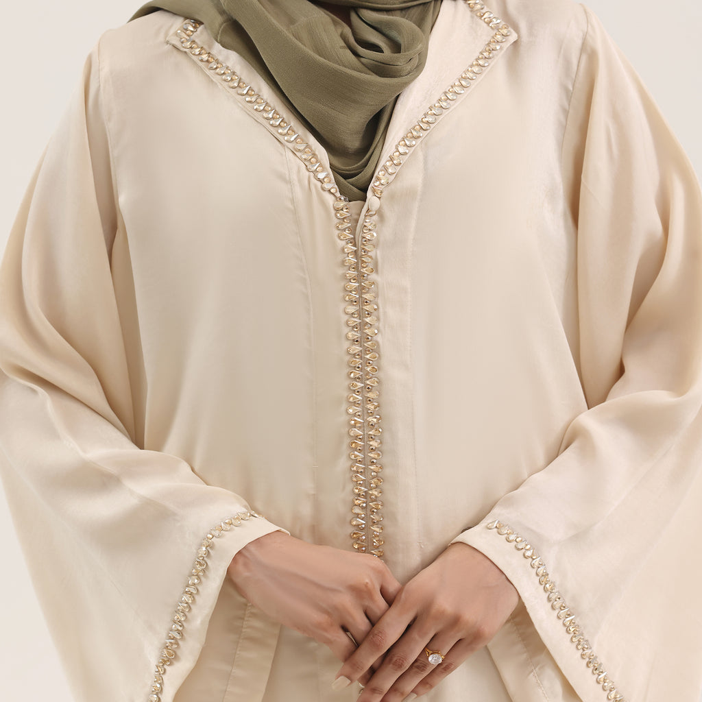 Light Beige Embellished