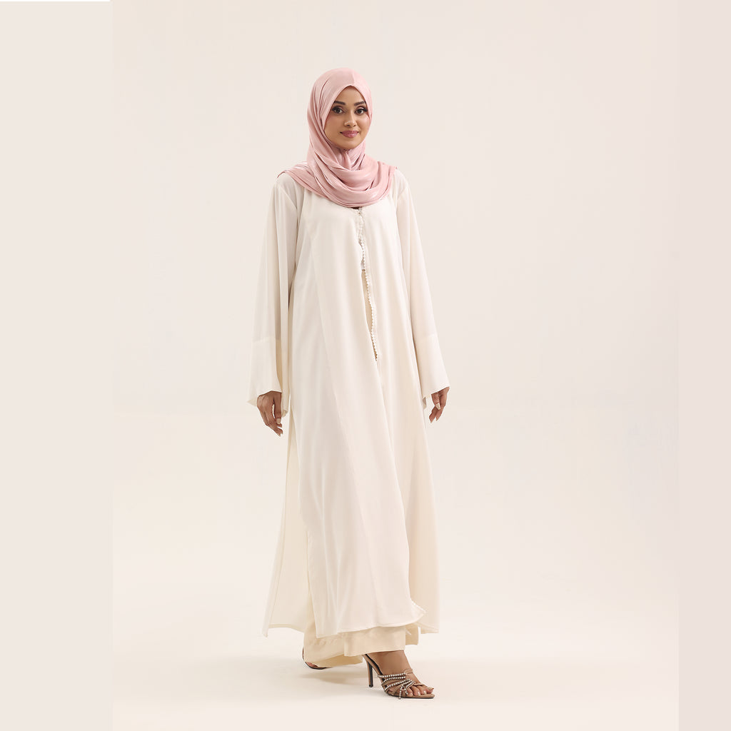 Pearl White Embellished