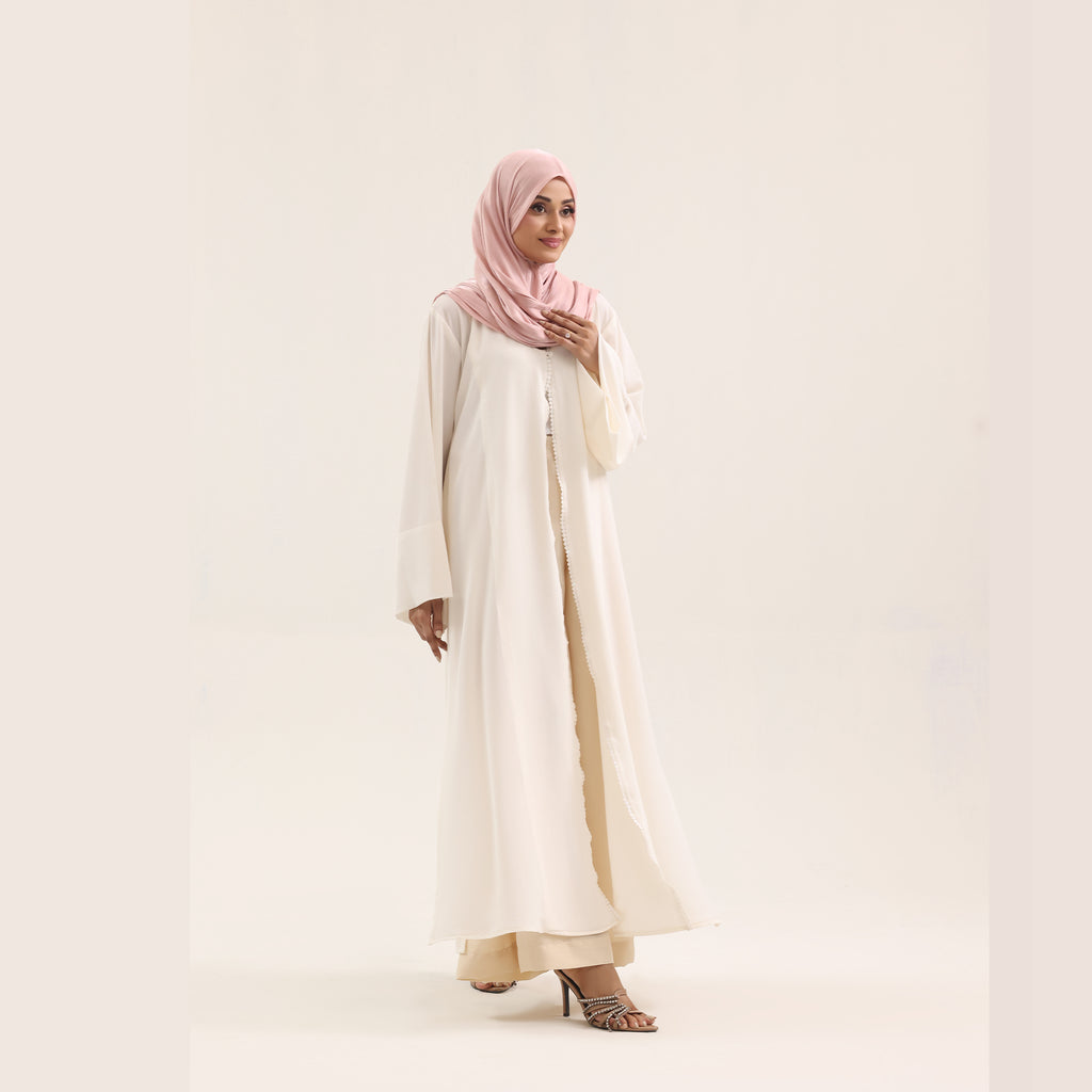 Pearl White Embellished