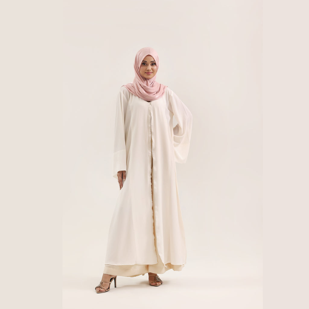 Pearl White Embellished
